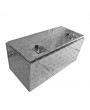 36" Aluminum Under Body Toolbox 5 Bar Tread Silver