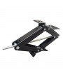 2pcs High Quality Heavy Duty Floor Scissors Lift Jacks Black
